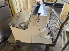 JAC bench top commercial bread slicer, type MRG450/10, machine no. 9608909 (1996), 240v
