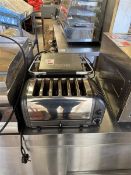 Buffalo counter top contact grill, model DY997-02, serial no. 202106010242, 240v, and a Dualit 6-