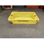 Circa 450 plastic trays (branded), approx. 800 x 500 x 200mm Manual Handling: Please ensure