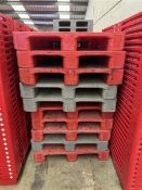 Ten plastic pallets Manual Handling: Please ensure sufficient & suitable resource / handling aids