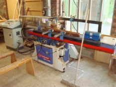 Framar MBO-T20 Horizontal chisel morticing machine with EM19 control system and local ducting (2002)