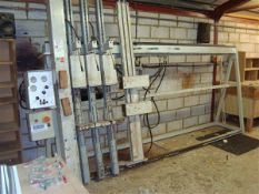Stromab Special Pneumatic glueing and clamping frames, approximately, 2m x 3m (2004)