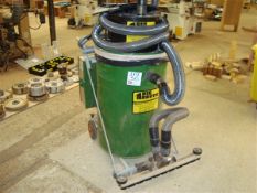 Michael Williams Big Brute Mobile single phase industrial vacuum cleaner and trolley