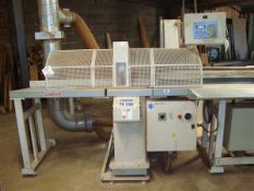 Stromab Matrix 1 TR500 Automatic circular cross cut saw with local ducting and spare cutting blade