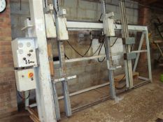Stromab Special Pneumatic glueing and clamping frames, approximatley 2m x 3m (2003)