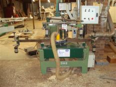 TWS Stair trenching machine with local ducting as lotted