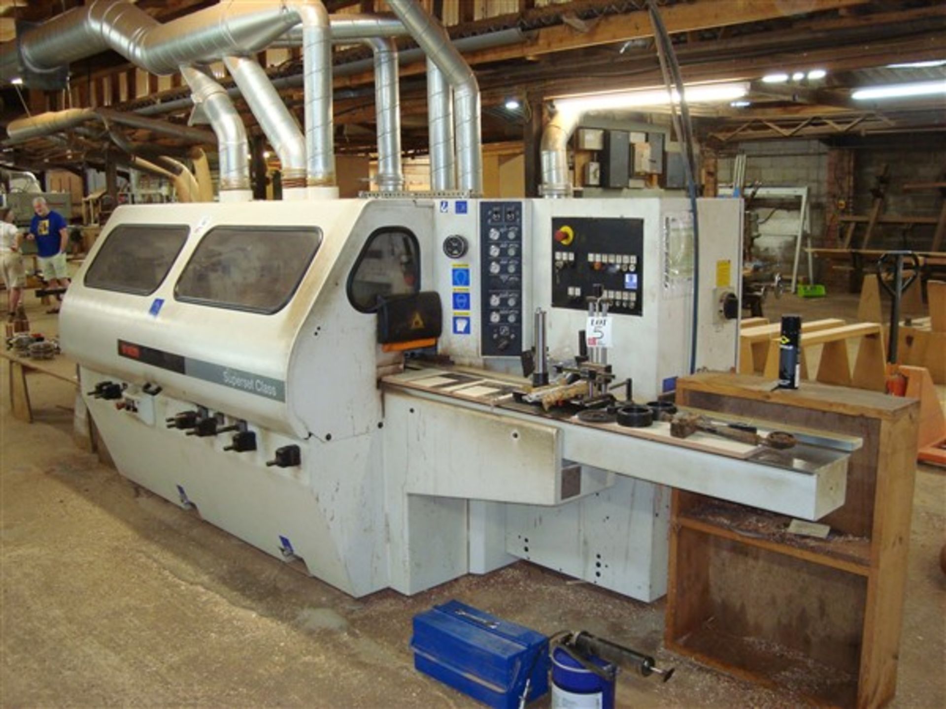 SCM Superset Class XL Through feed six spindle moulding machine (2003) - Image 2 of 9