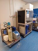 Elma 4-tank ultrasonic cleaner including MF-200 generator, BWT-Bewamat water filtration system and