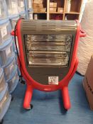 HSE Elite Heat EH230 MK II mobile infrared heater, Serial no. 017001973