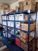Quantity of various machining spares and components, including lamps, boards, bearings etc., to