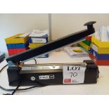 Pakit ME/300-Hi counter top heat sealer (240v)