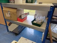 Boltless steel framed packing table, 1240mm x 610mm