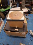 Twenty five assorted custom wall clocks as lotted
