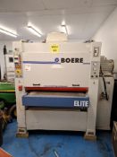 Boere TKS1100 Drum sander with assorted quantity of sanding belts as lotted