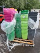 Mixed Quad Height Trays Approximately 50