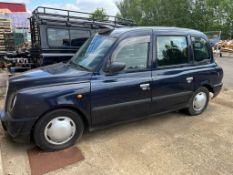 London Taxi Int Tx4 Silver 2.5D Auto saloon Registration: LM56 NFT Recorded mileage: N/A MOT: