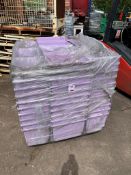 107 x Light Purple Quad Height Trays