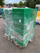 Approx 350 x Dark Green Single Height Trays