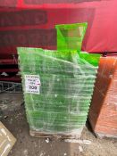 200 x Neon Green Triple Height Trays