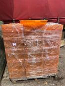 300 x Neon Orange Single Height Large Trays