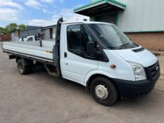 Ford Transit T350l Rwd 2.4D dropside Registration: MW11 VEU Recorded mileage: 74,296 MOT: 13/11/2025