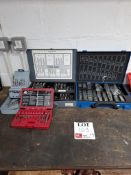 Assorted quantity of drill bits as lotted
