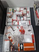 Assorted quantity of light bulbs as lotted