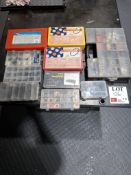 Assorted quantity of O-ring kits, springs and clips as lotted