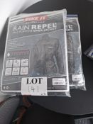 Bike It Rain repel Two all purpose waterproof jackets, size Xlarge