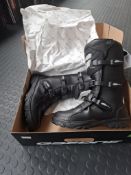 Gaerne G. Adventure Black aquatech motorcycle boots, size EUR44, RRP £249.99