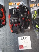Ixon Red motorcycle gloves, size XXlarge, RRP £64.99