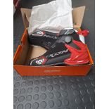 Ixon Bull 2 WP Black/white/red motorcycle boots, size EUR44, RRP £159.99