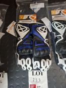 Ixon GP5 Blue motorcycle gloves, size large, RRP £99.99