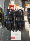 Ixon Blue motorcycle gloves, size XXlarge, RRP £64.99