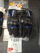 Ixon Blue motorcycle gloves, size Xlarge, RRP £64.99