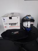 Nolan X-552 Ultra Dinamo Black motorcycle helmet, size Xlarge, RRP £499.99