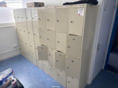 Bisley 9 x 4 section lockers