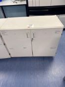 Mobile 2 door white unit