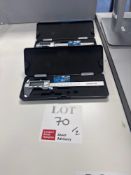 2 x Louisware 0-150mm digital calipers