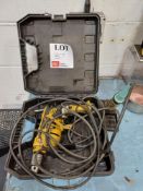 DeWalt drill, 240v with Weller soldering iron
