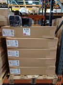 Pallet of finished stock comprising approx. 9 boxes of FL291 - 15CM BLACK CUBE