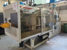 Negri Bossi V160 (1600H-610) injection moulding machine, 160-tonne (2001)
