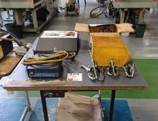 Contents to table to include Mold Tec hot runner controller,
