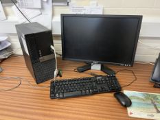 Dell Optiplex 3040 i5 personal computer, with Dell 22