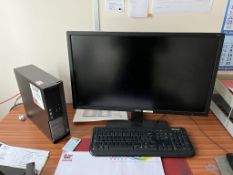 Dell Optiplex 3020 i5 personal computer, with Benq 28