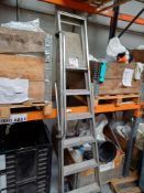 Aluminium 7-tread step ladder