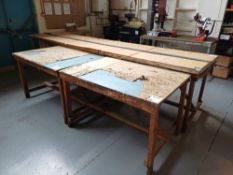 3 various timber production tables
