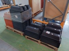 2 x pallets of finished stock comprising approx. 436 - 60cm trough, in various colours