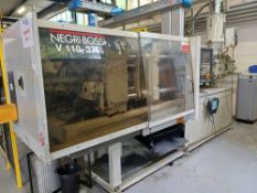 Negri Bossi V110 (1100H-375) injection moulding machine, 110-tonne (2001)