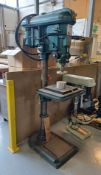 Fobco multi-speed pedestal drill